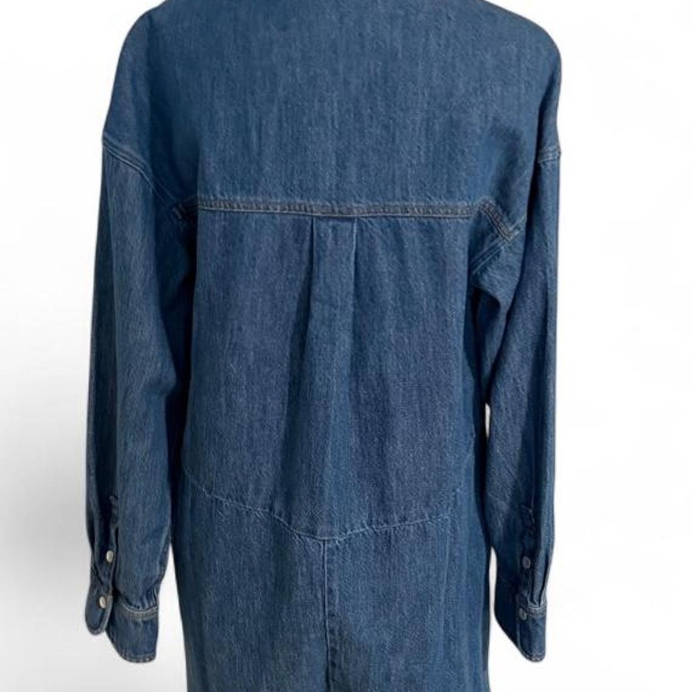 Pilcro Anthropologie Denim Romper Small NWT $168 Western - Picture 3 of 8